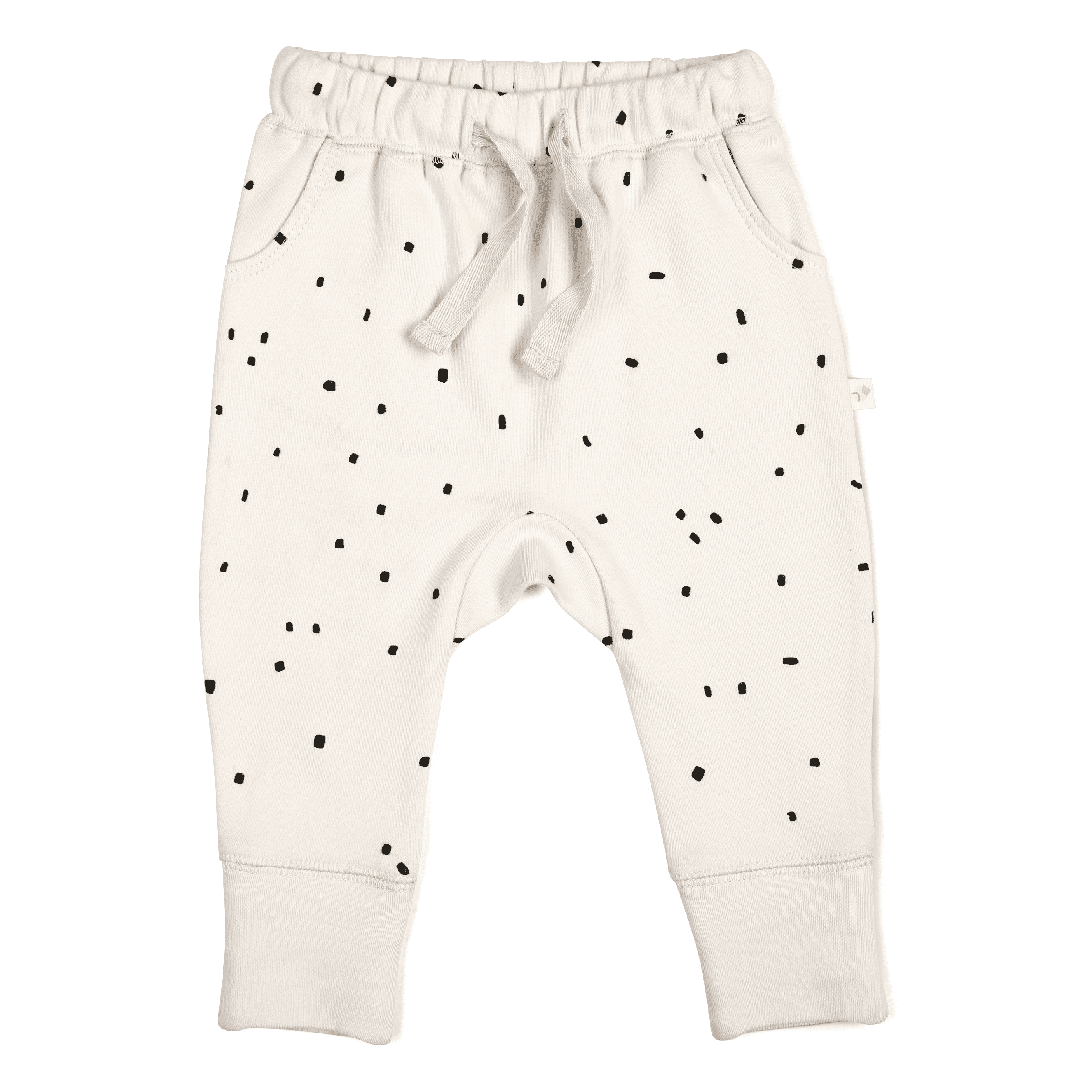 Organic Baby Toddler Harem Pants - Pixie Dots Makemake Organics   