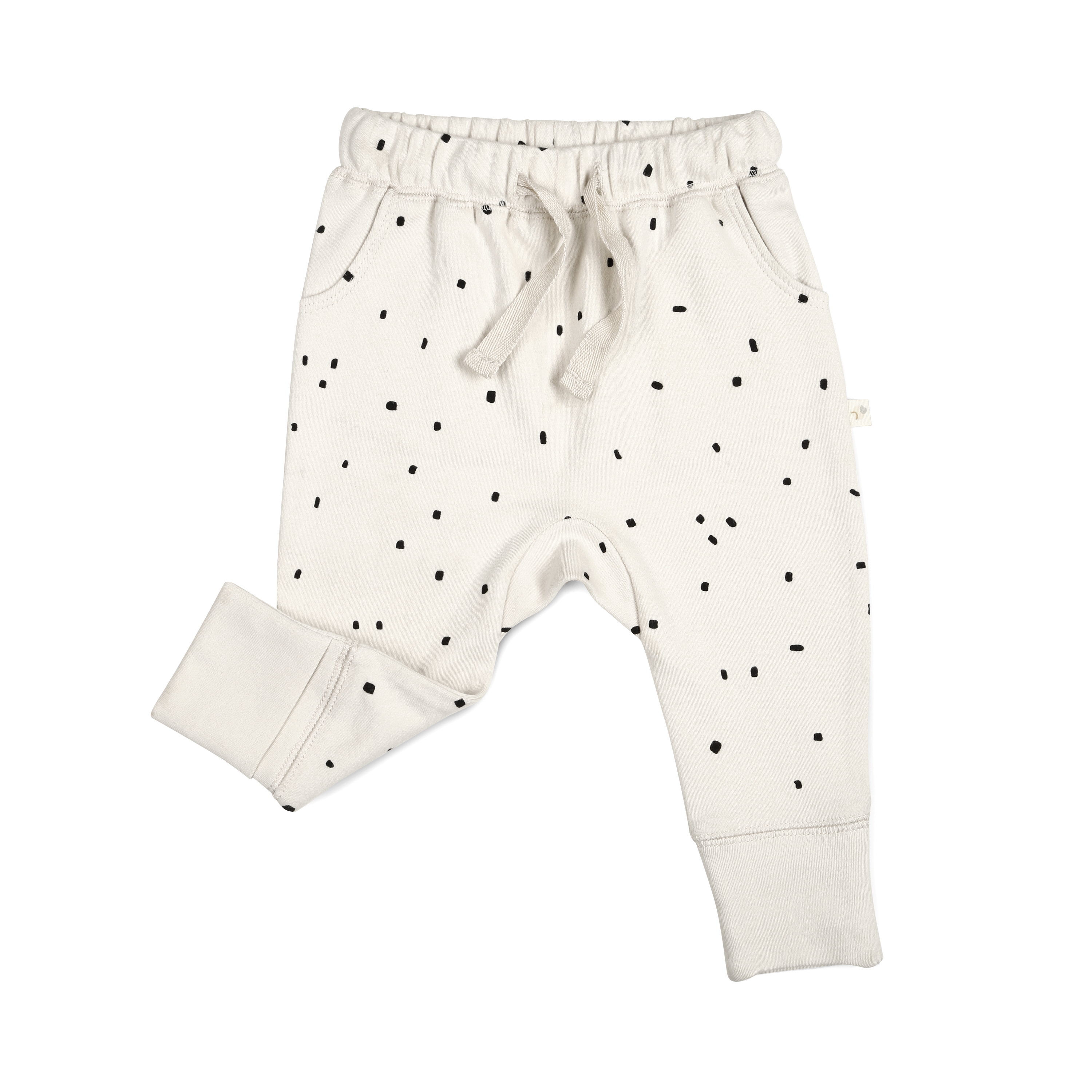 Organic Baby Toddler Harem Pants - Pixie Dots Makemake Organics   