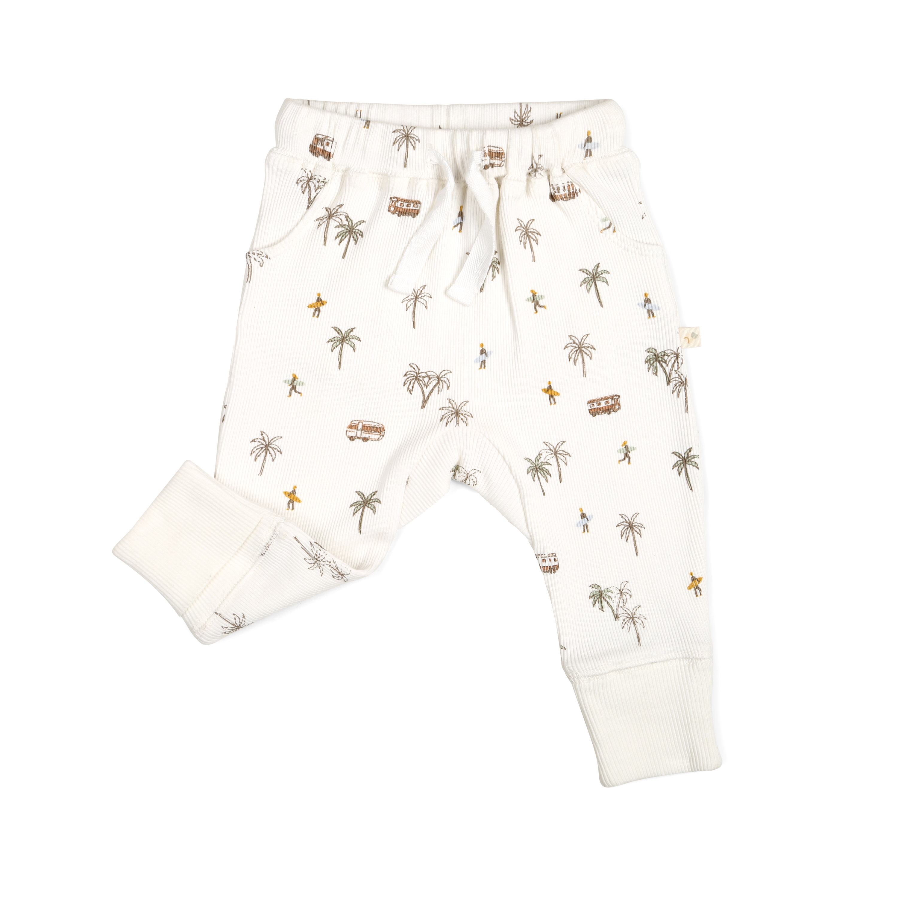 Organic Baby Toddler Harem Pants - Malibu Makemake Organics   