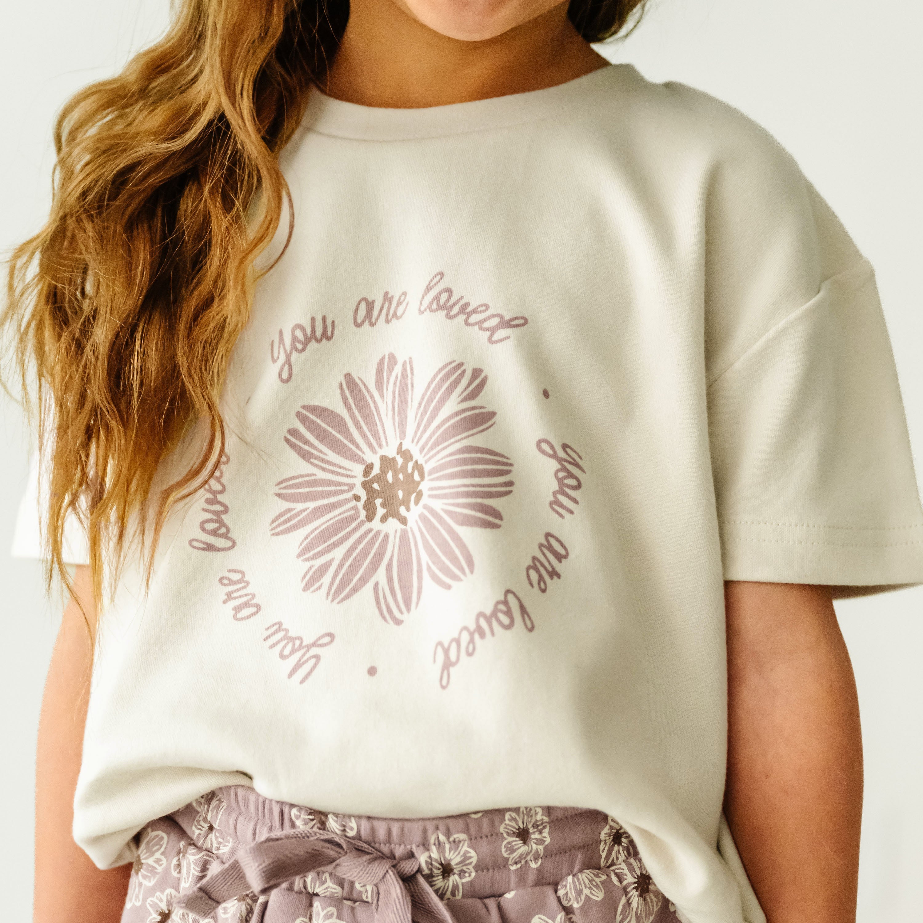 Organic Girls Tee and Skort Outfit - Daisies Makemake Organics   