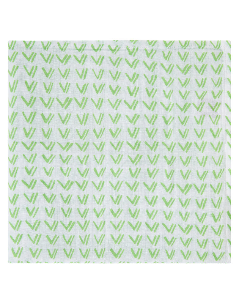 Organic Swaddle - Grass Malabar Baby   