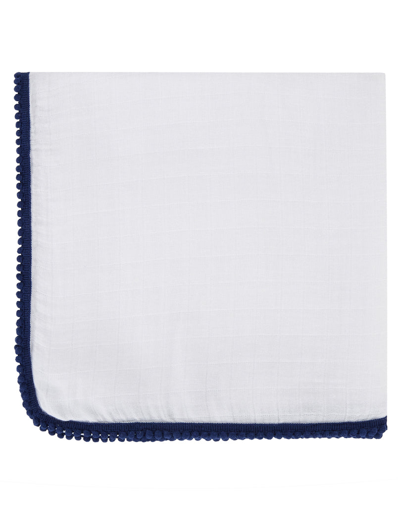 Bamboo Pom Pom Swaddle Malabar Baby   