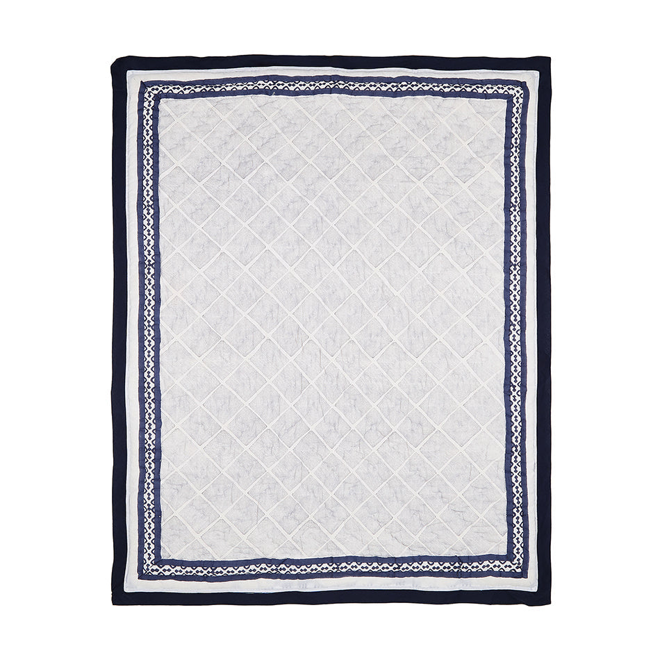 Cairo Blue Cotton Quilt Malabar Baby   