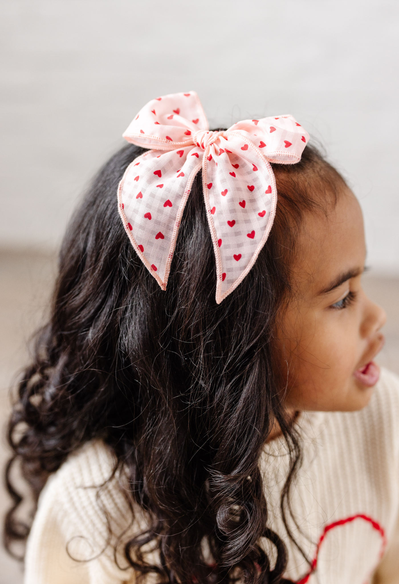 The Valentina Bow Clip Set Little Poppy Co.   