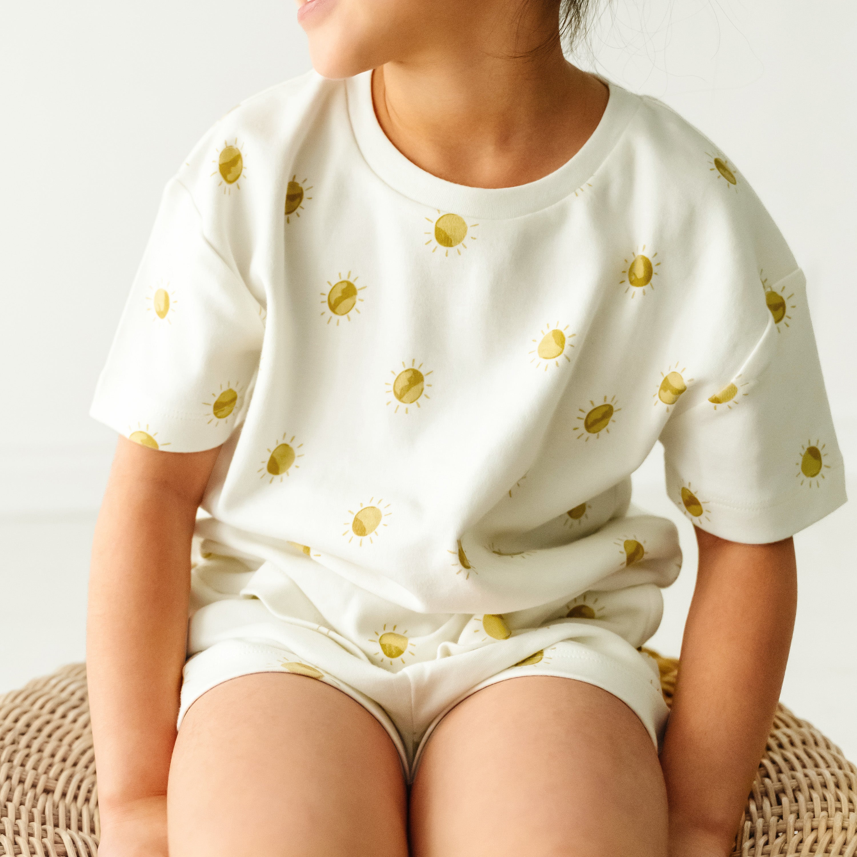 Organic Baby Toddler T-Shirt and Shorts Set - Sunshine Makemake Organics   