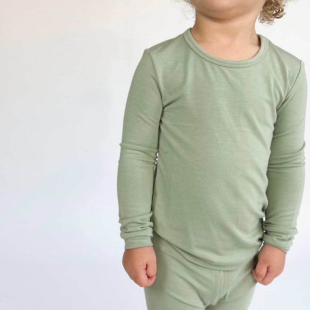 Sage 2-Piece Pajamas Tiny Knot Co.   