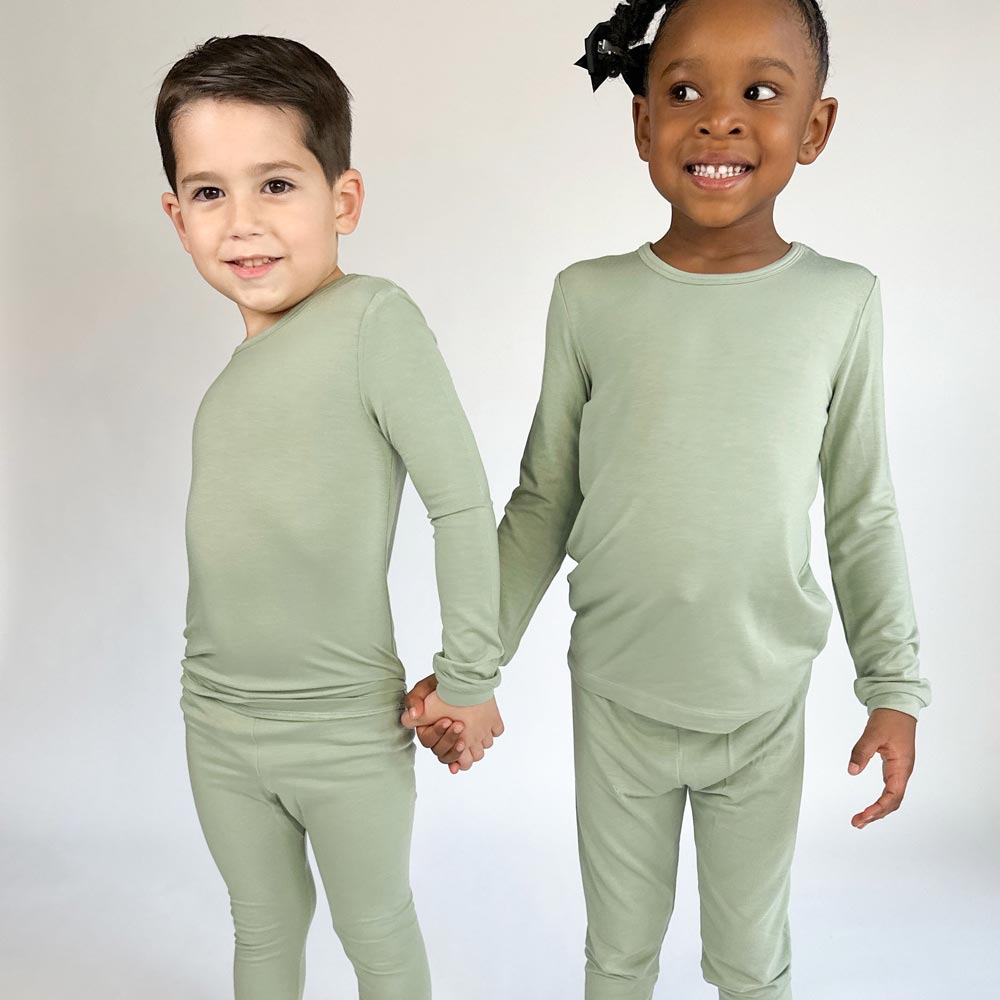 Sage 2-Piece Pajamas Tiny Knot Co.   