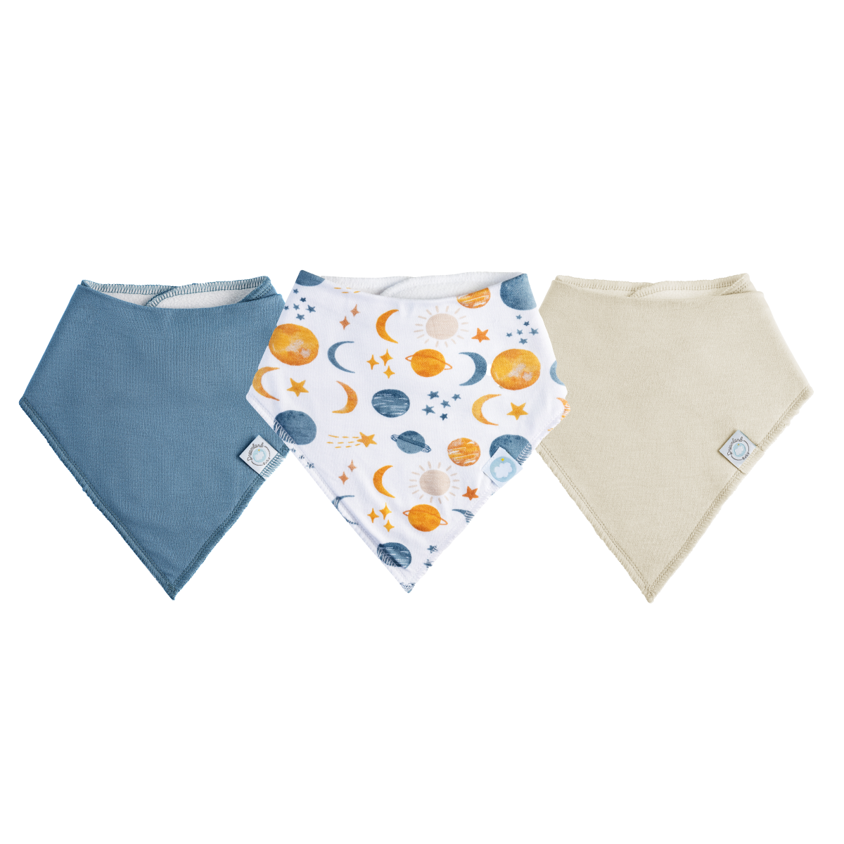 Dream Bandana Bib - 3 Pack Dreamland Baby   