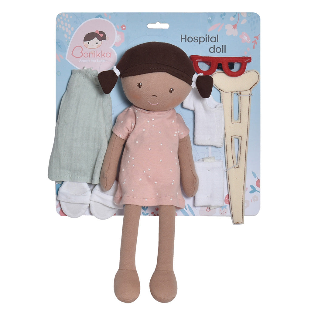 Hospital Doll With Accessories Tikiri Toys   