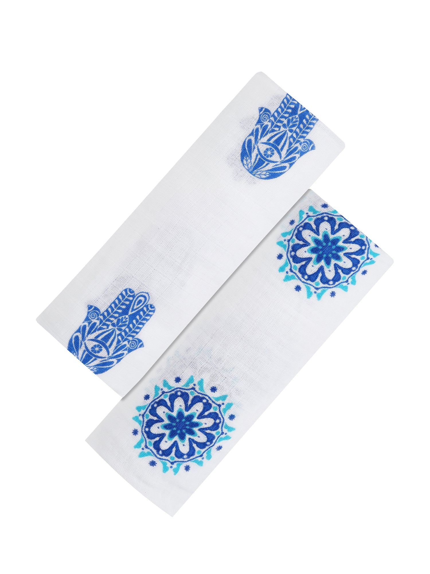 Organic Swaddle Set - Protector Series (Hamsa & Mandala) Malabar Baby   