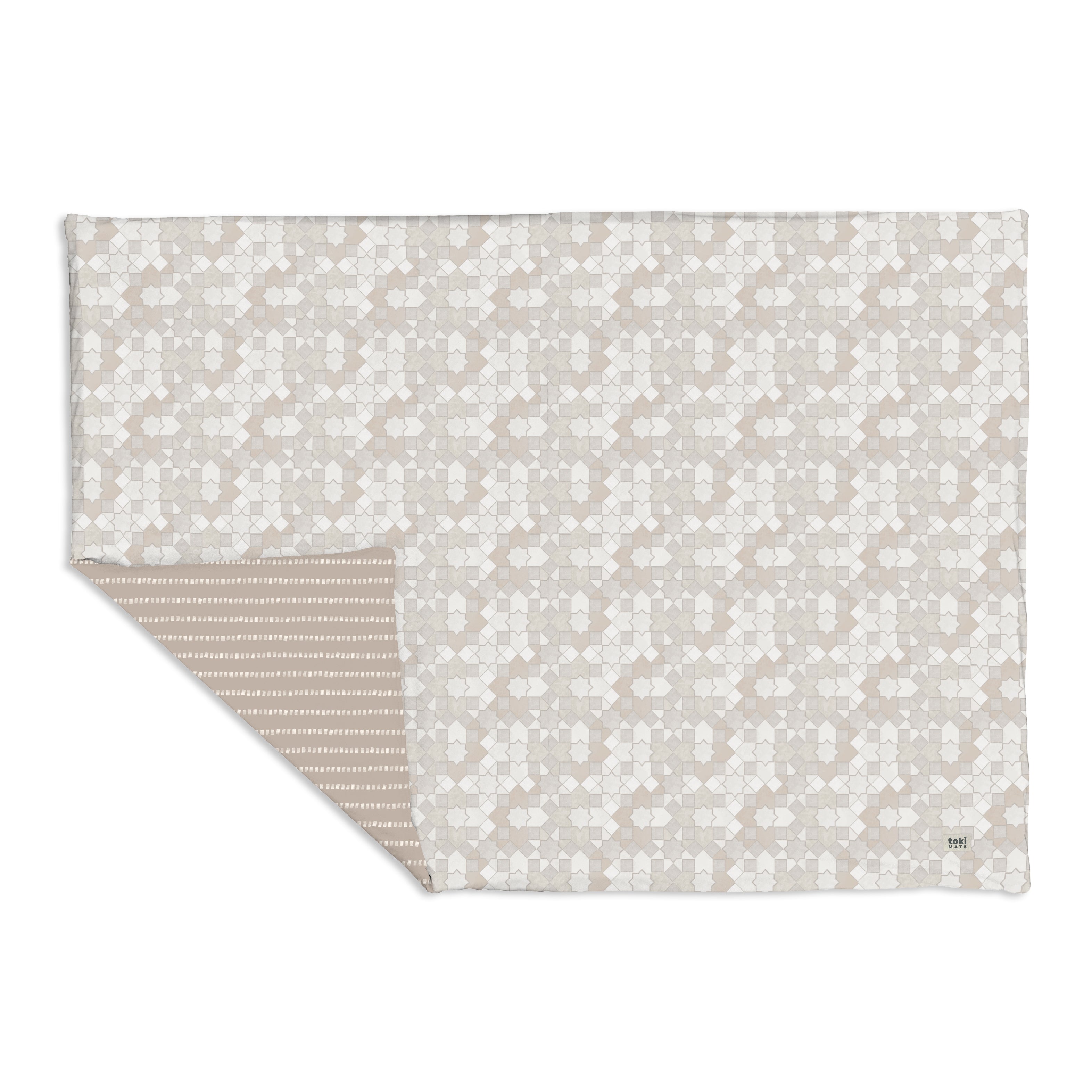 Grey Mosaic Mat Toki Mats   