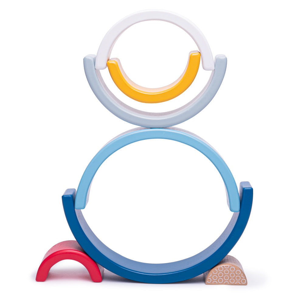 FSC® Certified Certified Rainbow Arches Bigjigs Toys   