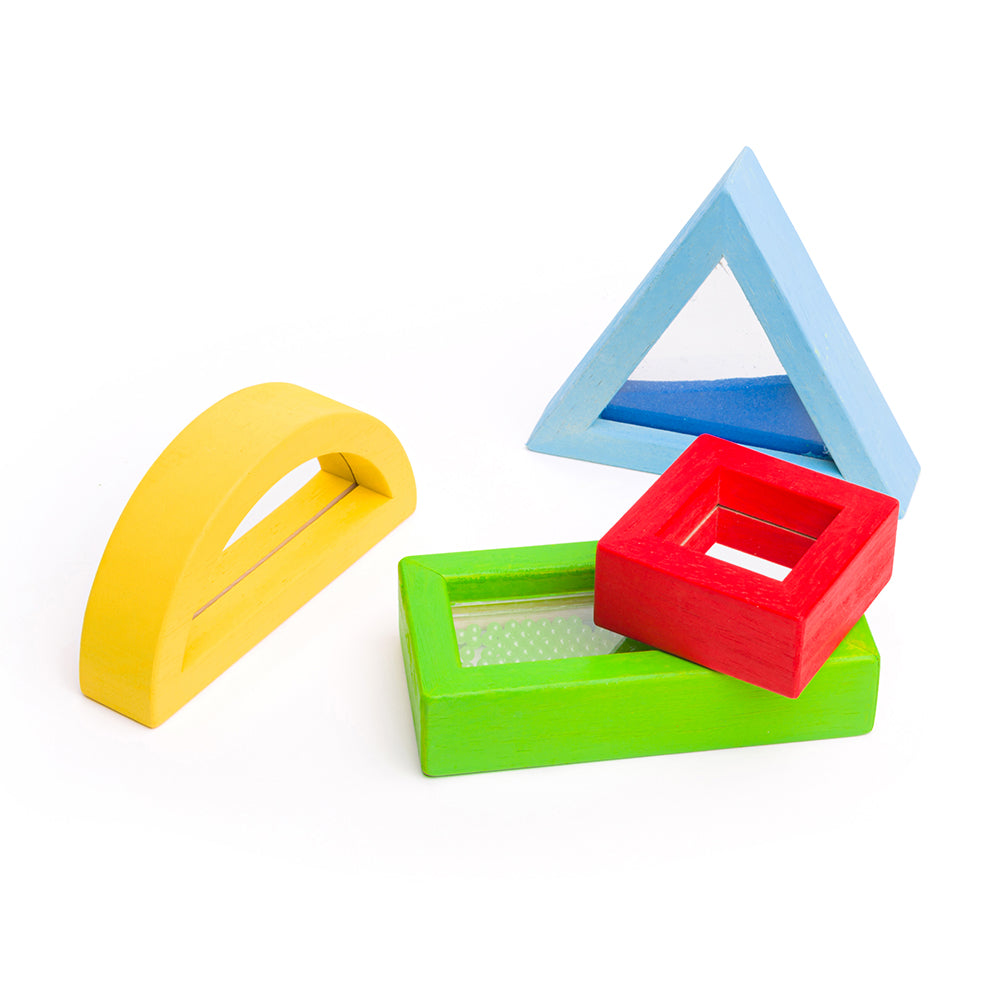 Rainbow Sensory Shapes Bigjigs Toys   