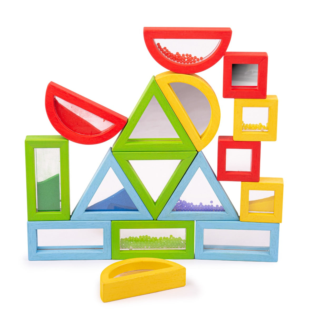 Rainbow Sensory Shapes Bigjigs Toys   