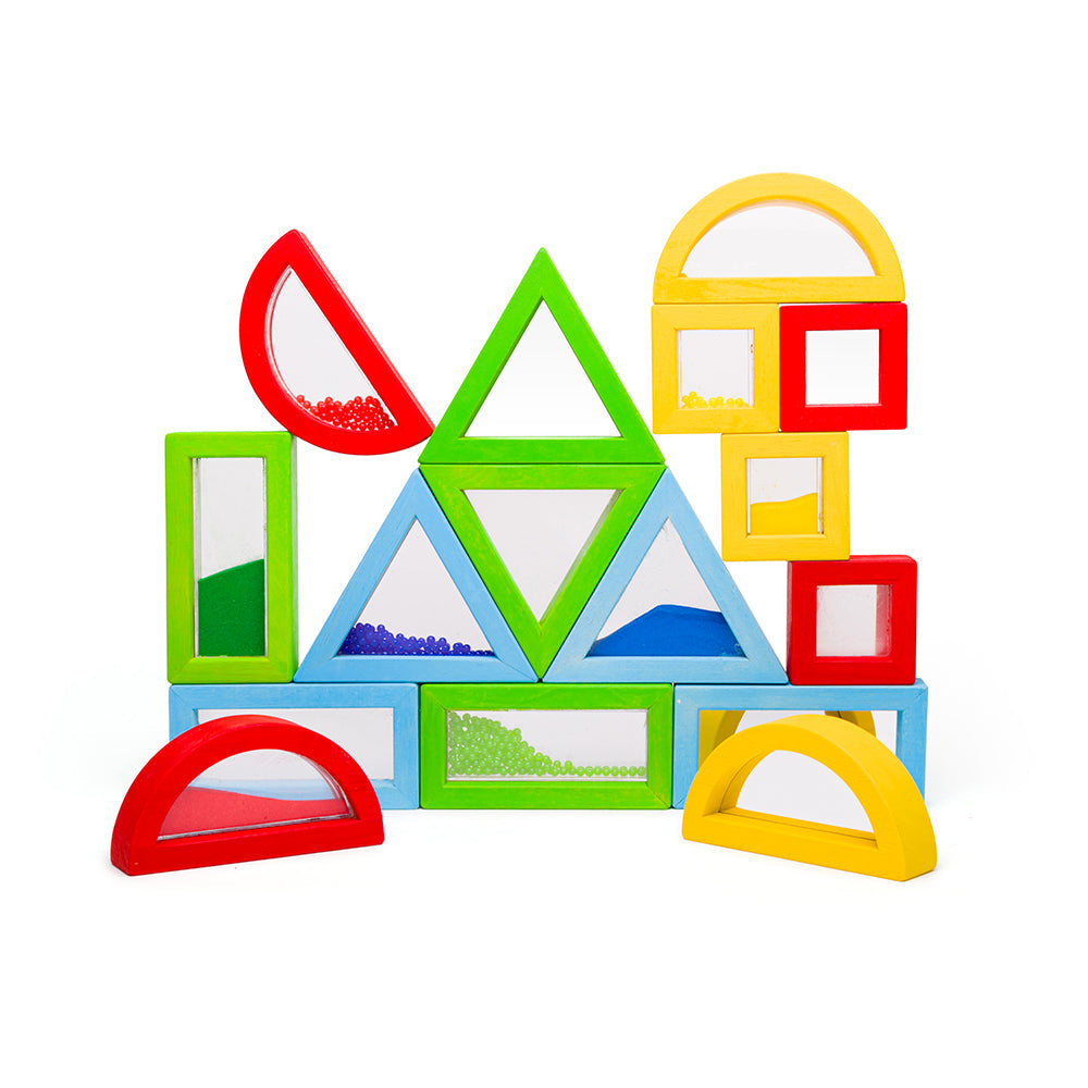 Rainbow Sensory Shapes Bigjigs Toys   