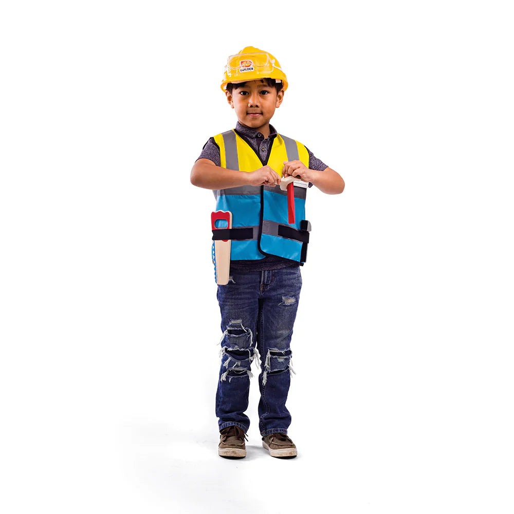 Builder Dress Up (Without Helmet) Bigjigs Toys   