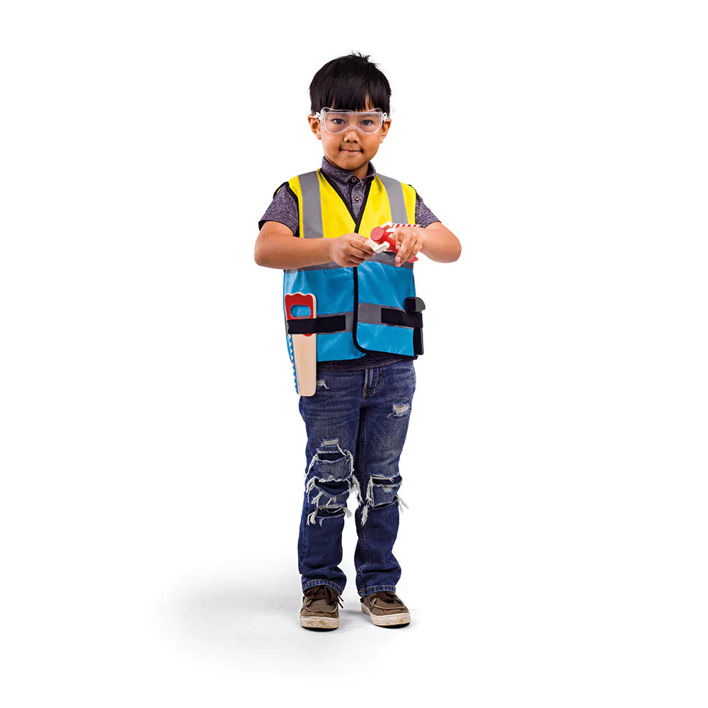 Builder Dress Up (Without Helmet) Bigjigs Toys   