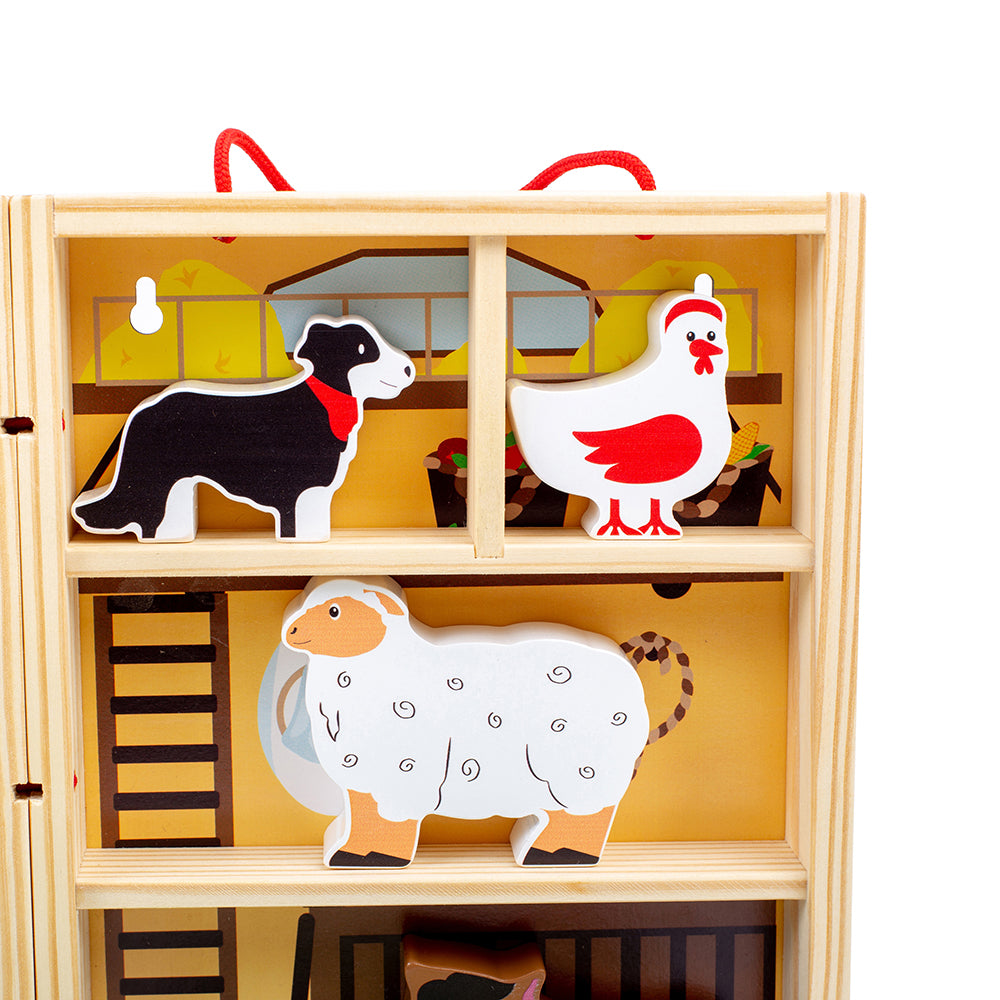 Farm Animal Playbox Bigjigs Toys   