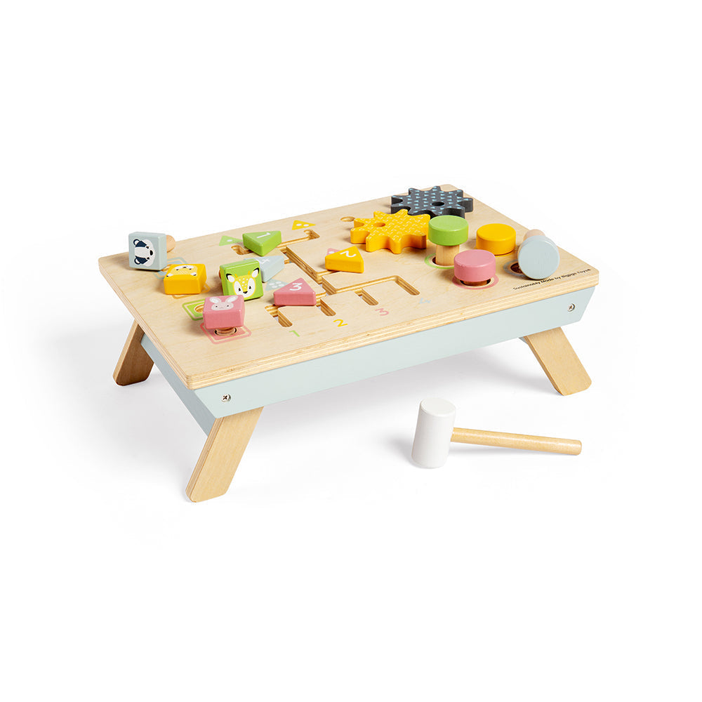 FSC Tabletop Activity Bench Bigjigs Toys   