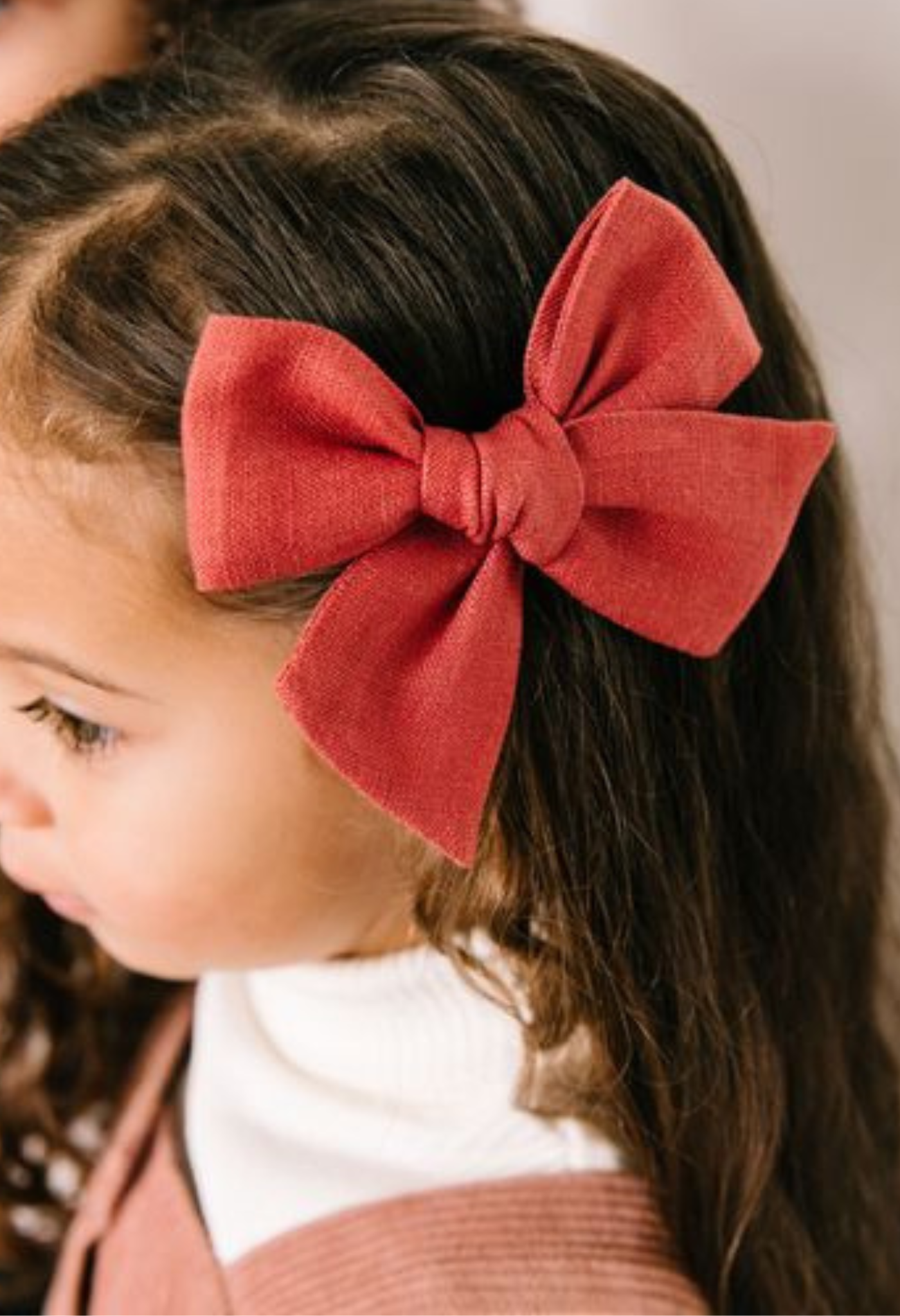 The Amber Bow Clip Set Little Poppy Co.   