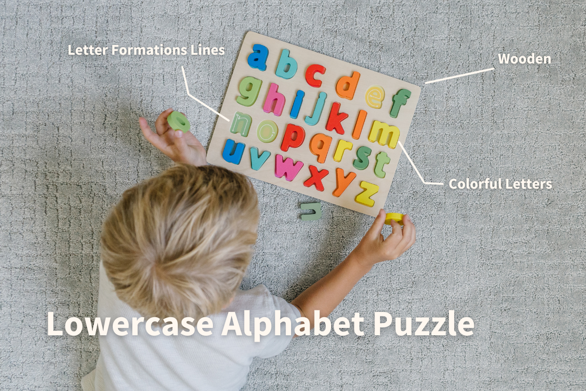 Lowercase Alphabet Puzzle Solobo   