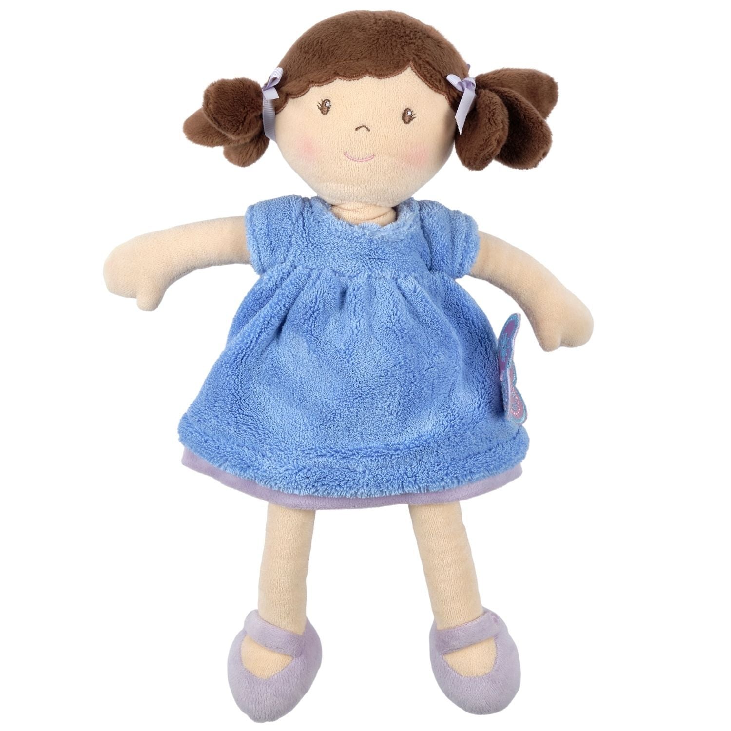 Pari Brown Hair With Blue & Purple Dress Tikiri Toys   