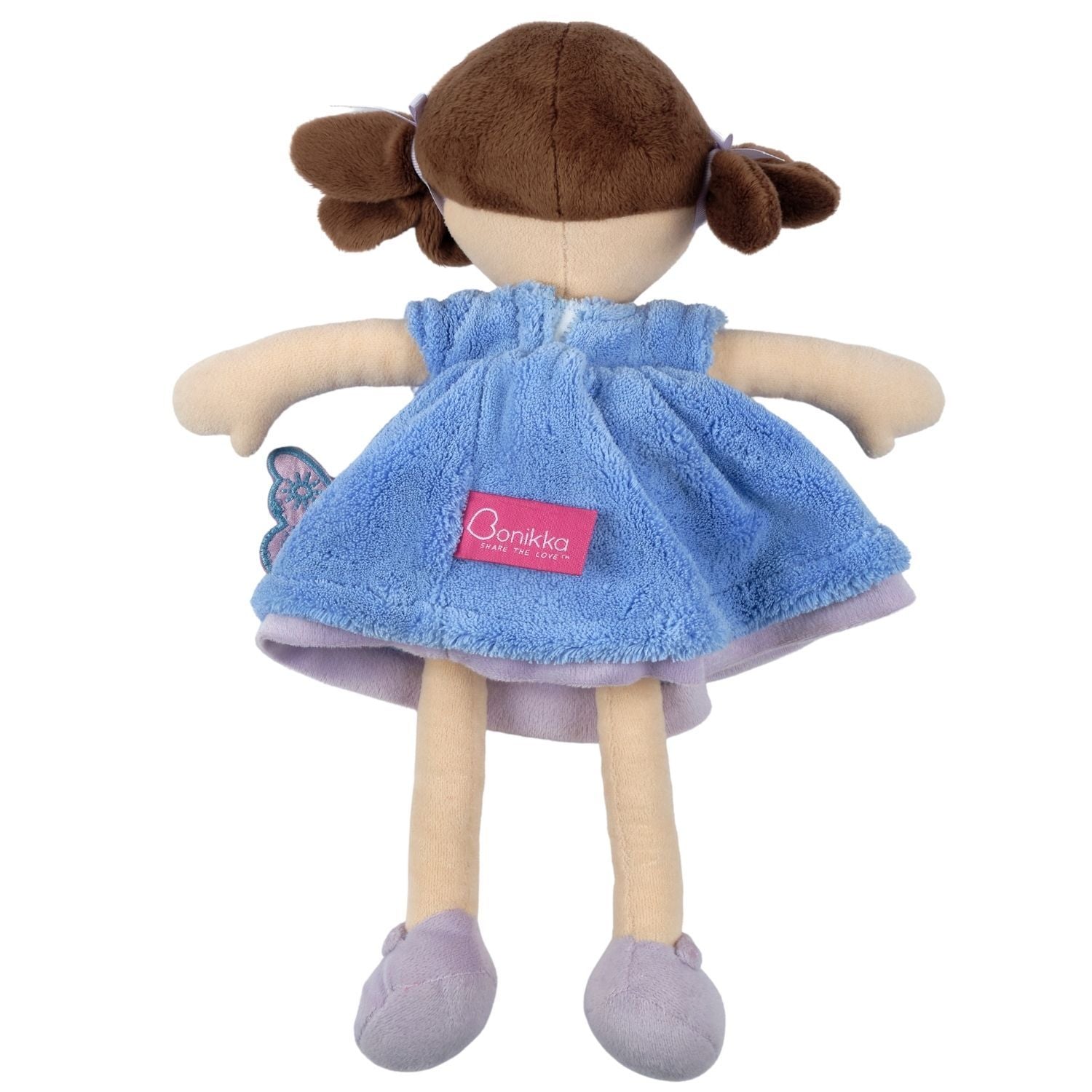 Pari Brown Hair With Blue & Purple Dress Tikiri Toys   