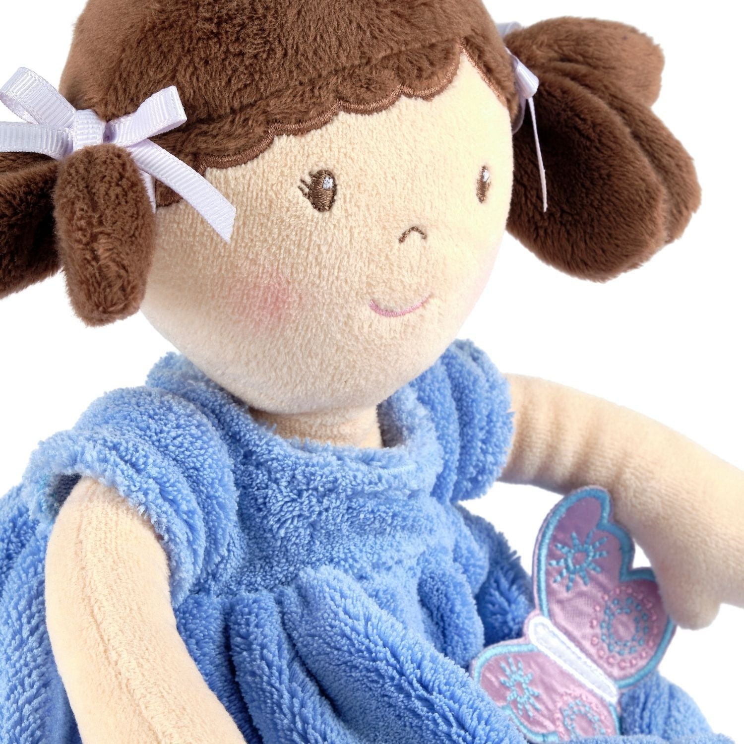 Pari Brown Hair With Blue & Purple Dress Tikiri Toys   