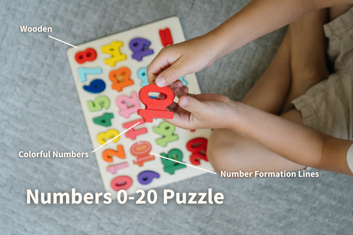 Numbers 0-20 Puzzle Solobo   