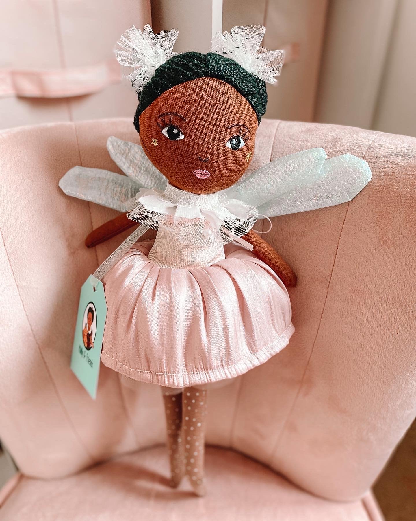 Philly Fairy Doll | Handmade With Detachable Illusion Wings Philly & Friends   