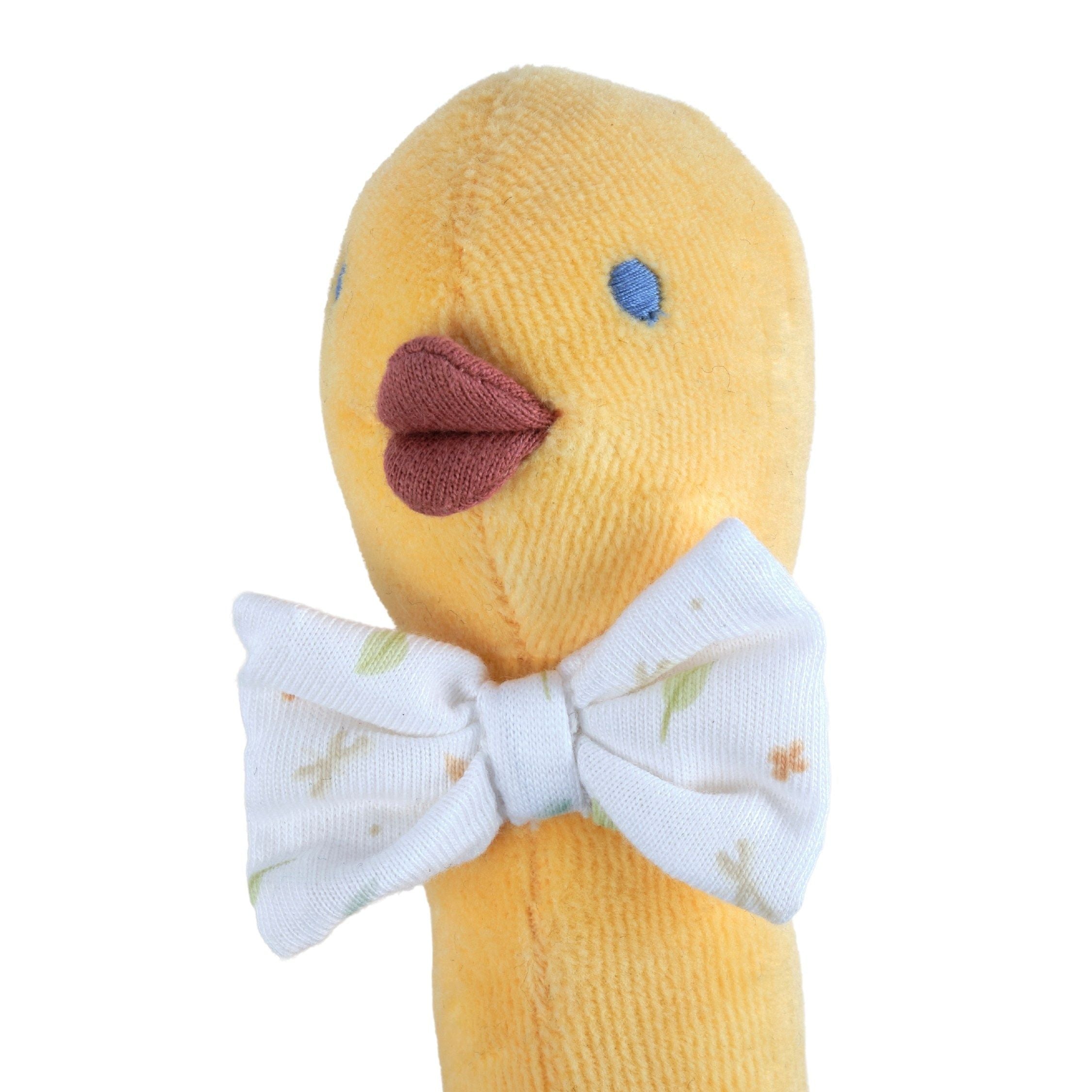 Tara the Duck - Baby Squeaker Toy Tikiri Toys   