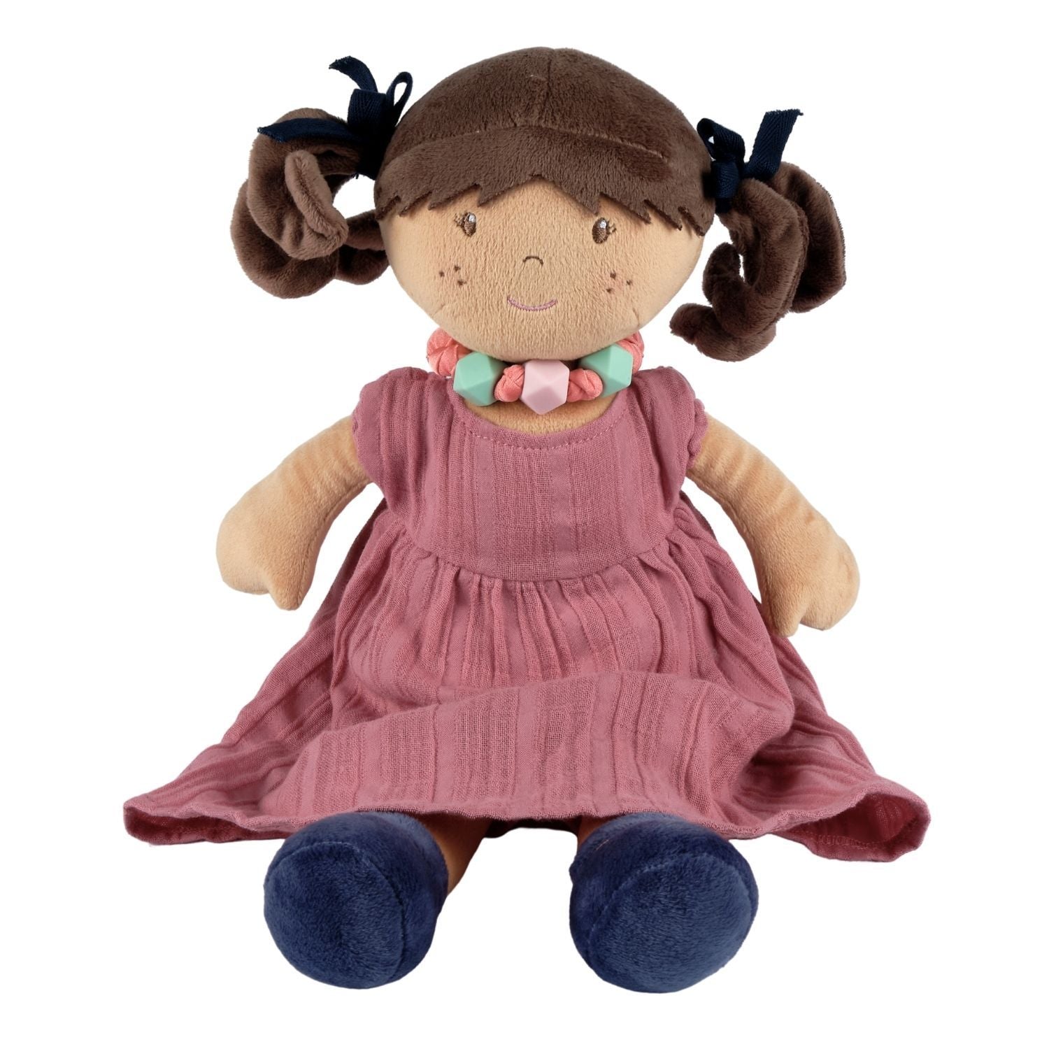 Mandy With Friendship Bracelet in Muslin Dress Tikiri Toys   