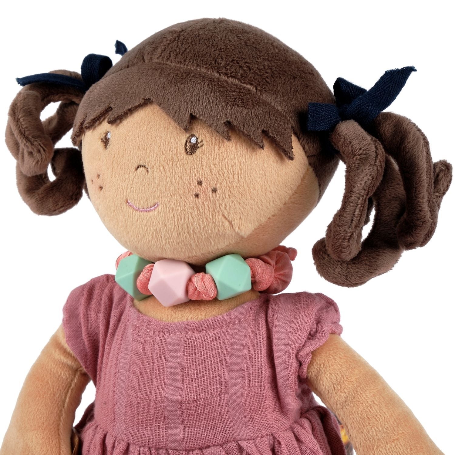 Mandy With Friendship Bracelet in Muslin Dress Tikiri Toys   