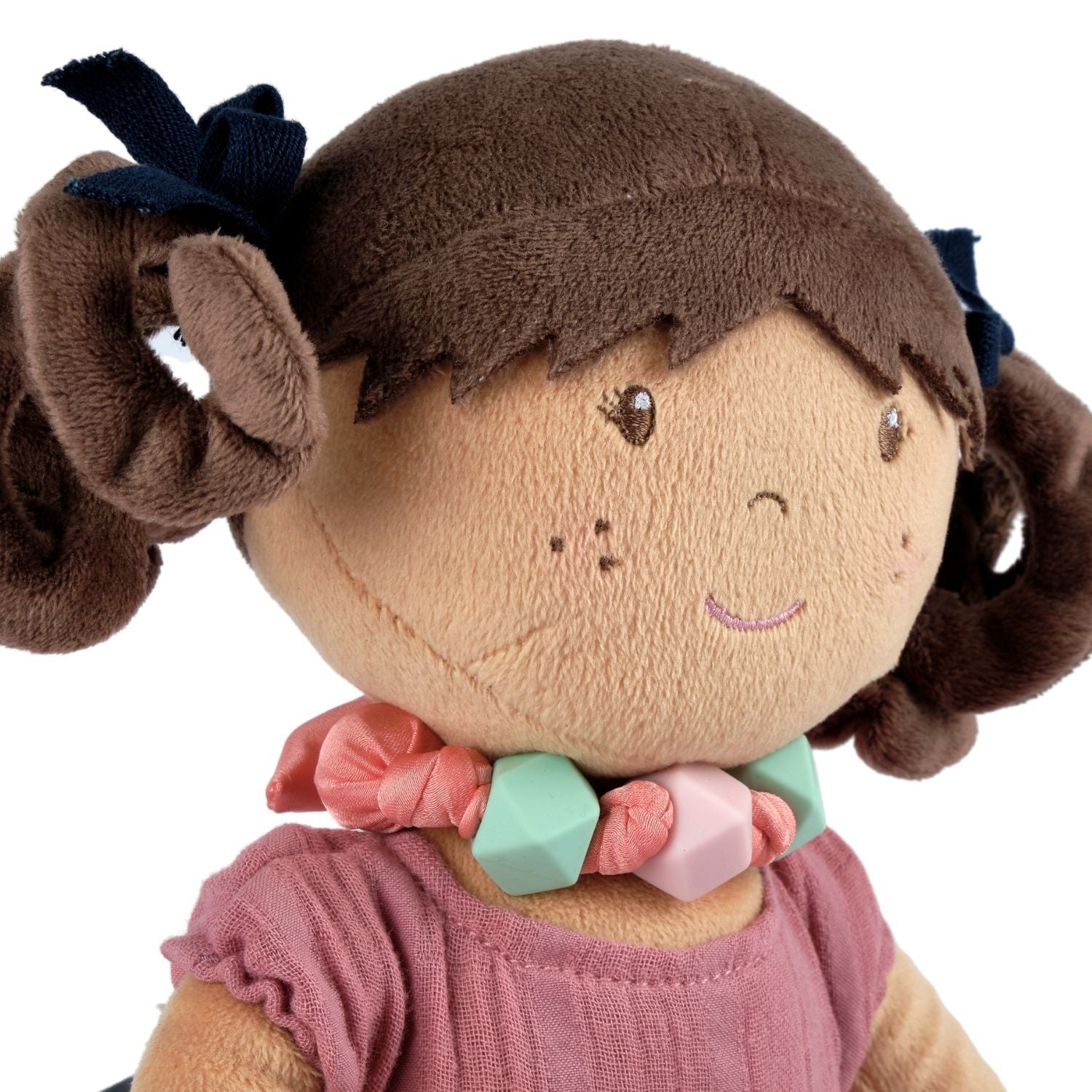 Mandy With Friendship Bracelet in Muslin Dress Tikiri Toys   