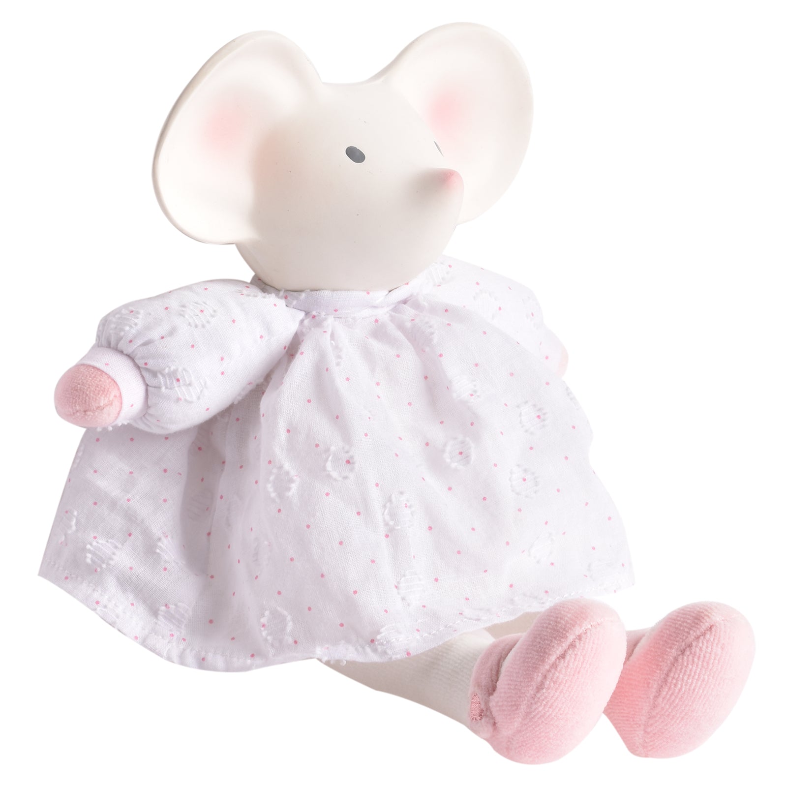 Mini Meiya the Mouse Rubber Head Toy Tikiri Toys   