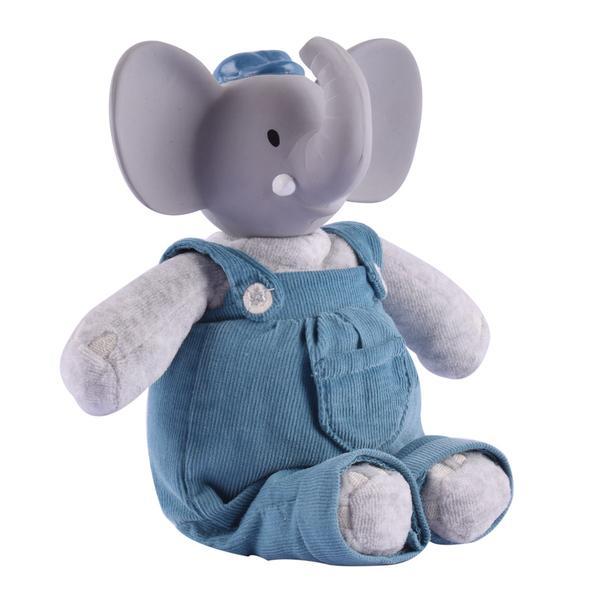Alvin the Elephant - Organic Natural Rubber Head Toy Tikiri Toys   
