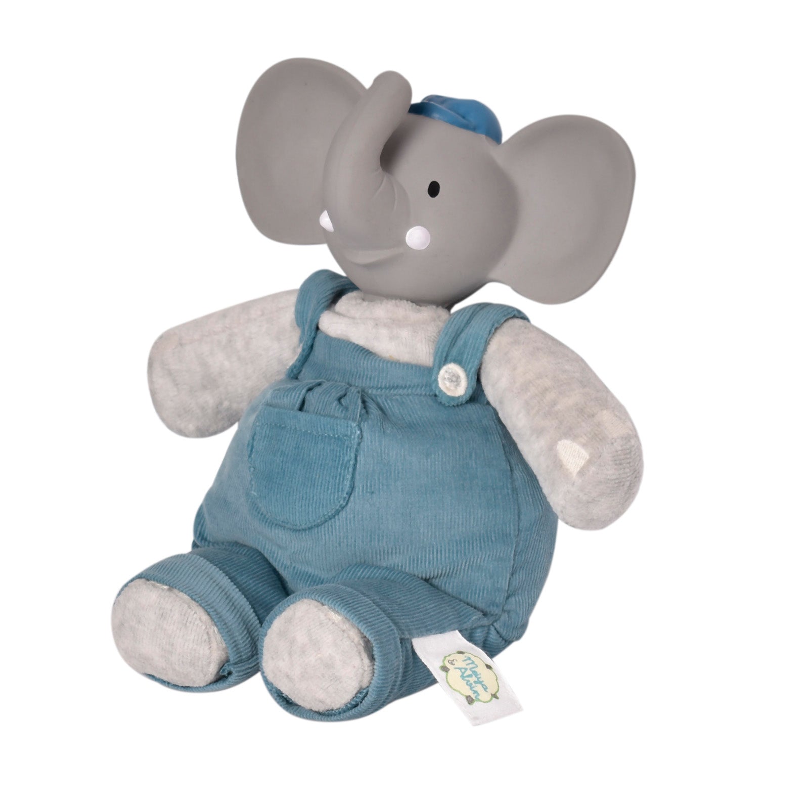 Mini Alvin the Elephant Rubber Head Toy Tikiri Toys   