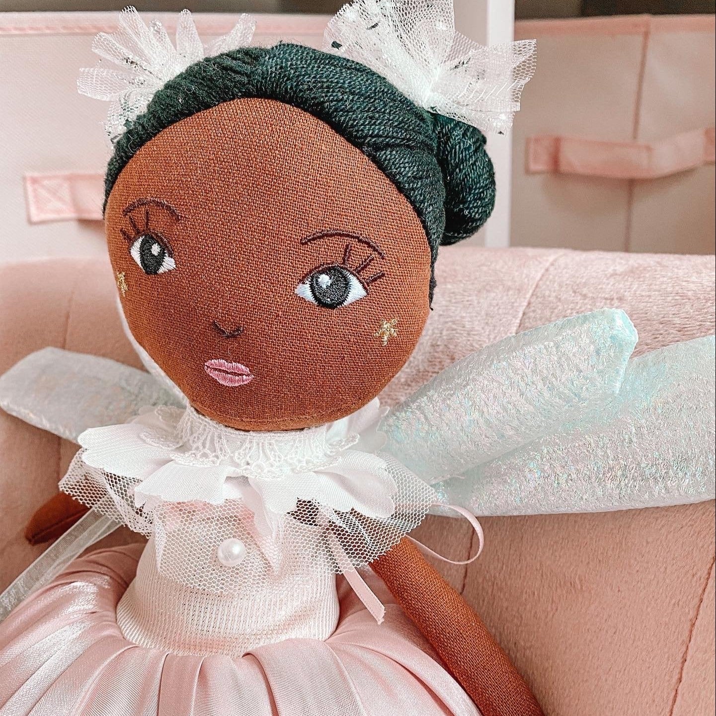 Philly Fairy Doll | Handmade With Detachable Illusion Wings Philly & Friends   