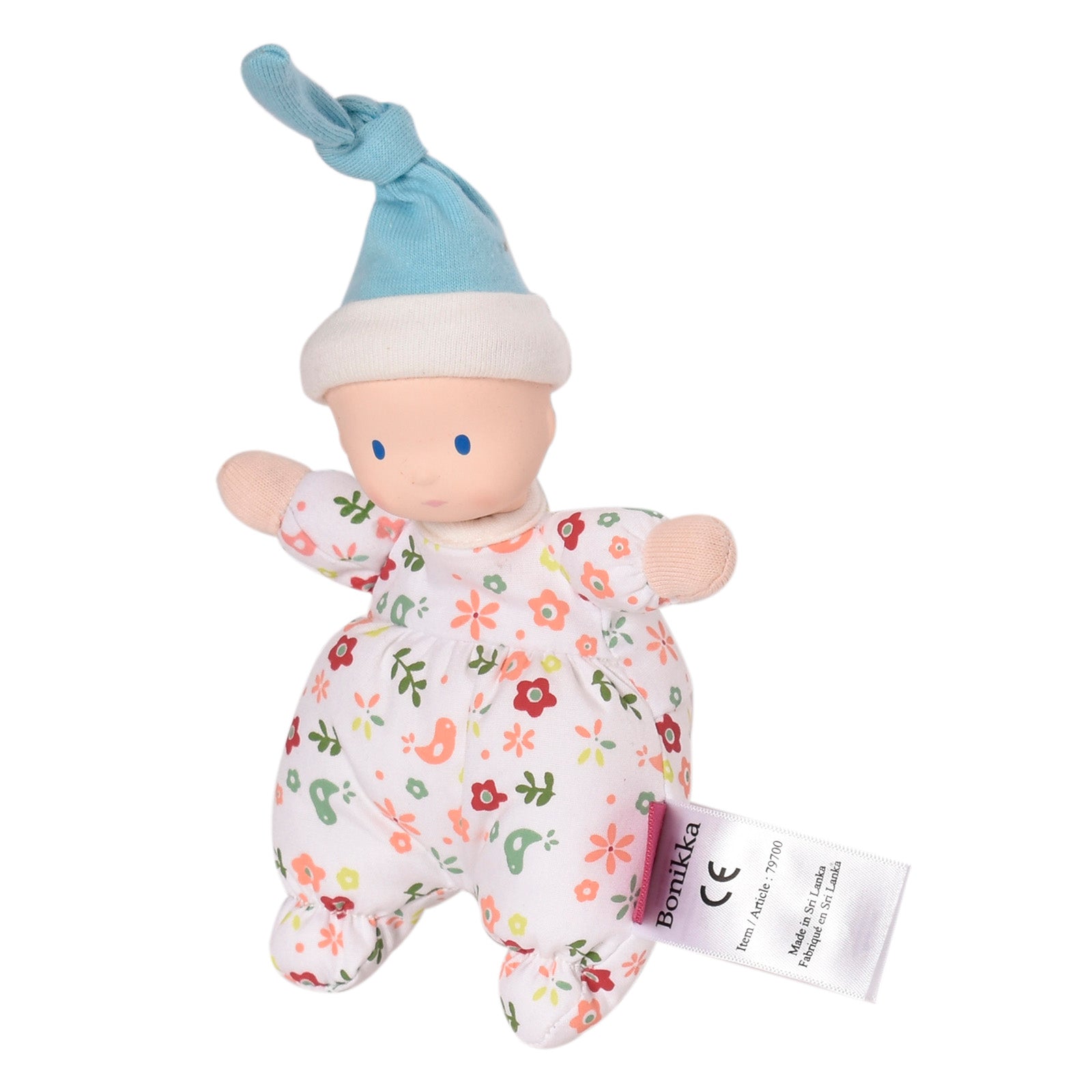 Precious Light Skin Baby Doll With Rubber Head Tikiri Toys   