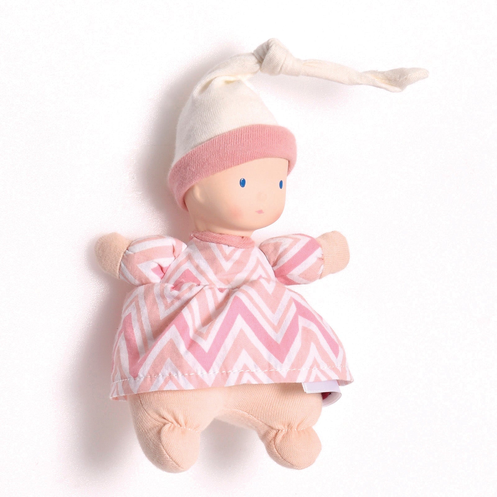 Precious Light Skin Baby Doll With Rubber Head Tikiri Toys   