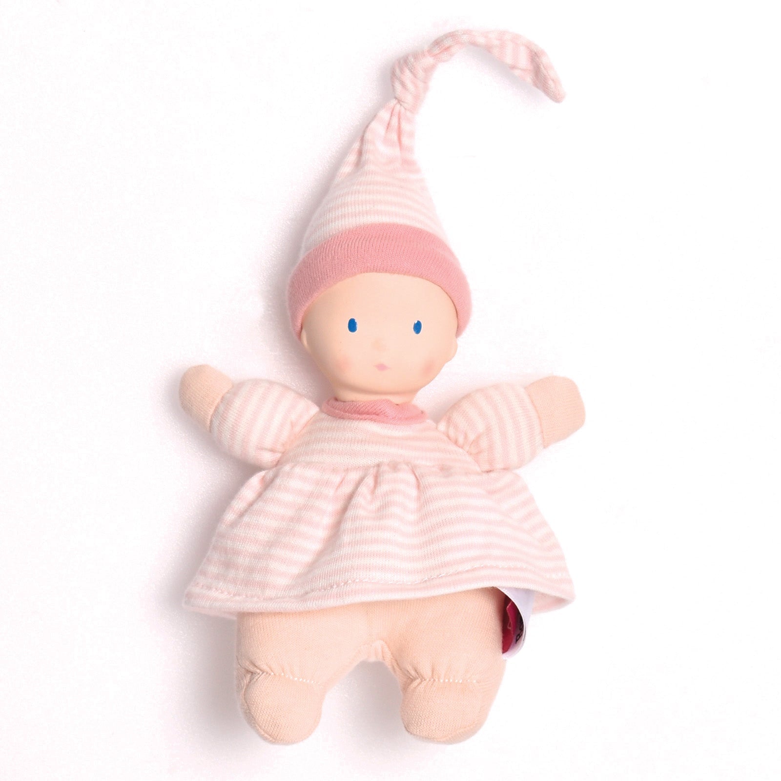 Precious Light Skin Baby Doll With Rubber Head Tikiri Toys   