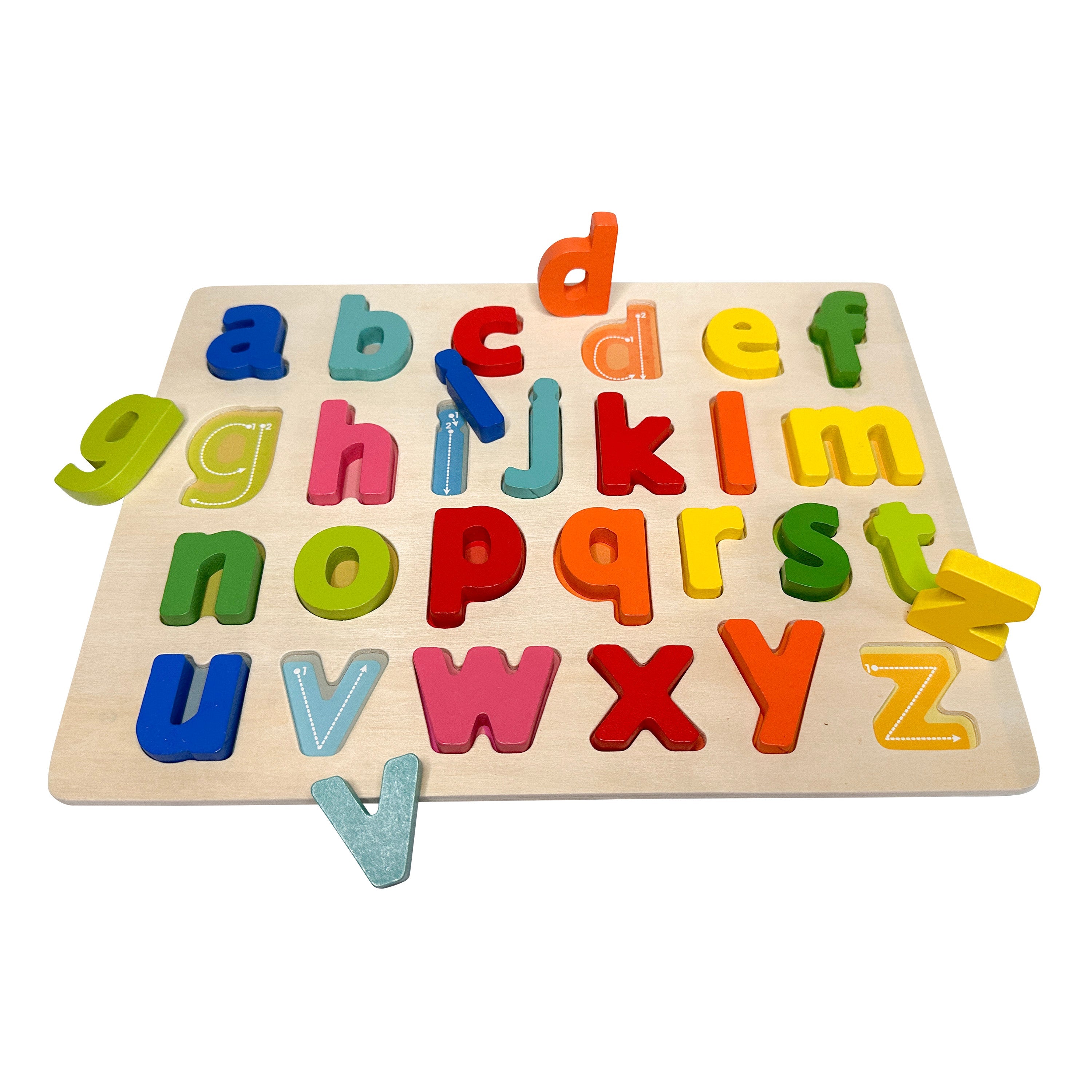 Lowercase Alphabet Puzzle Solobo   