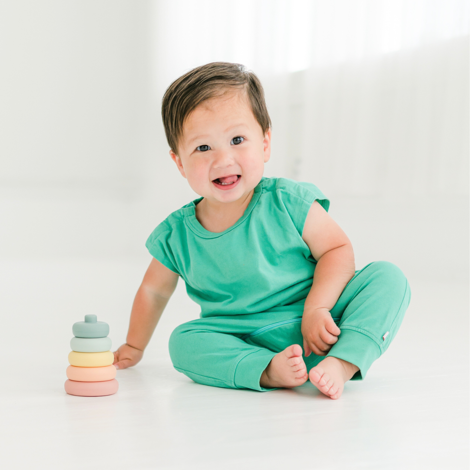 Zippy-Leg Romper Set Tabeeze   