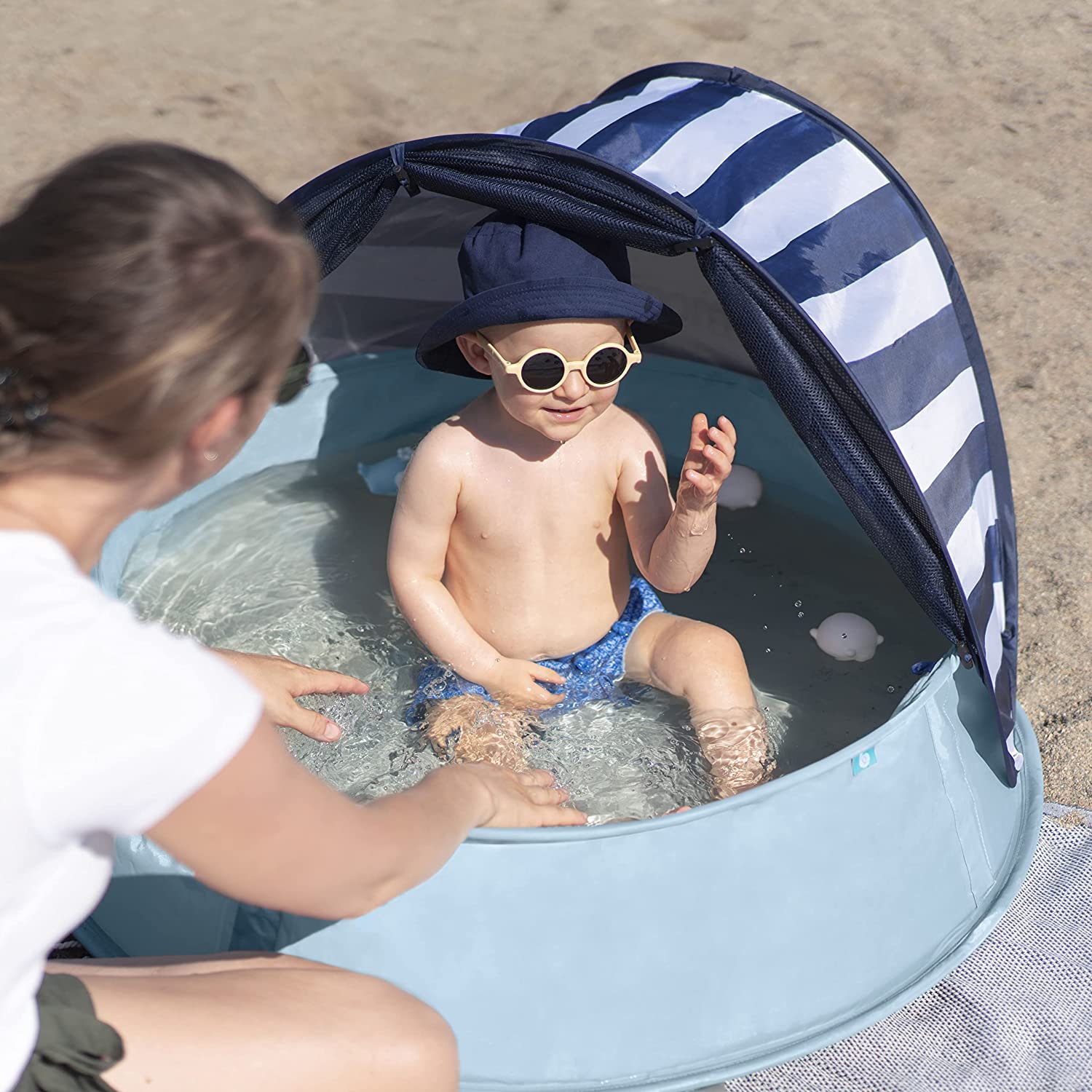 Aquani Beach Tent and Paddling Pool Anti-UV Babymoov   