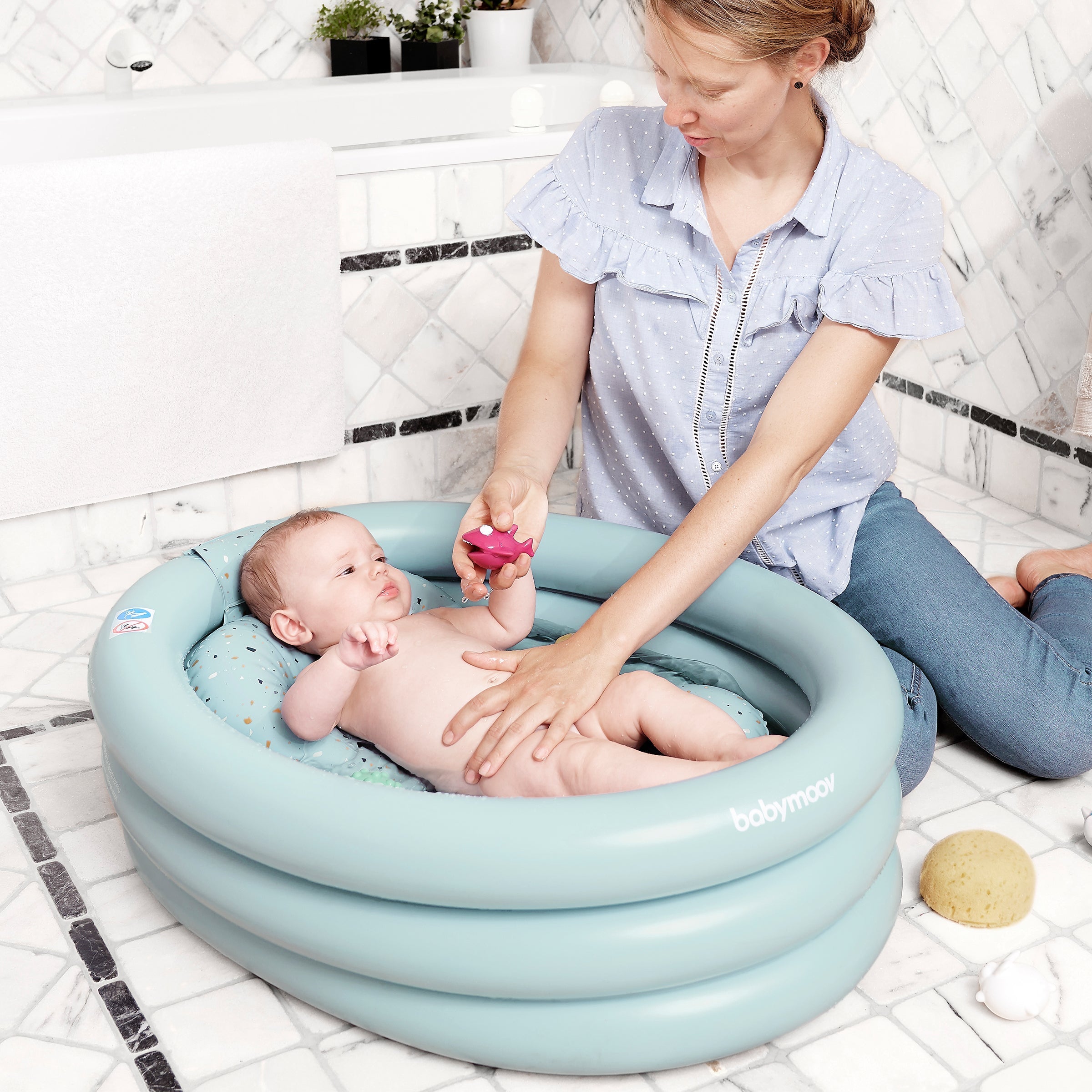 Inflatable Baby Bath and Paddling Pool Babymoov   