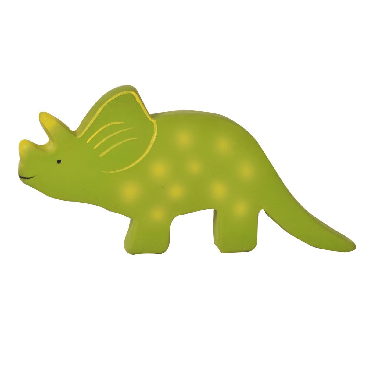 Baby Triceratops (Trice) Organic Natural Rubber Toy Tikiri Toys   