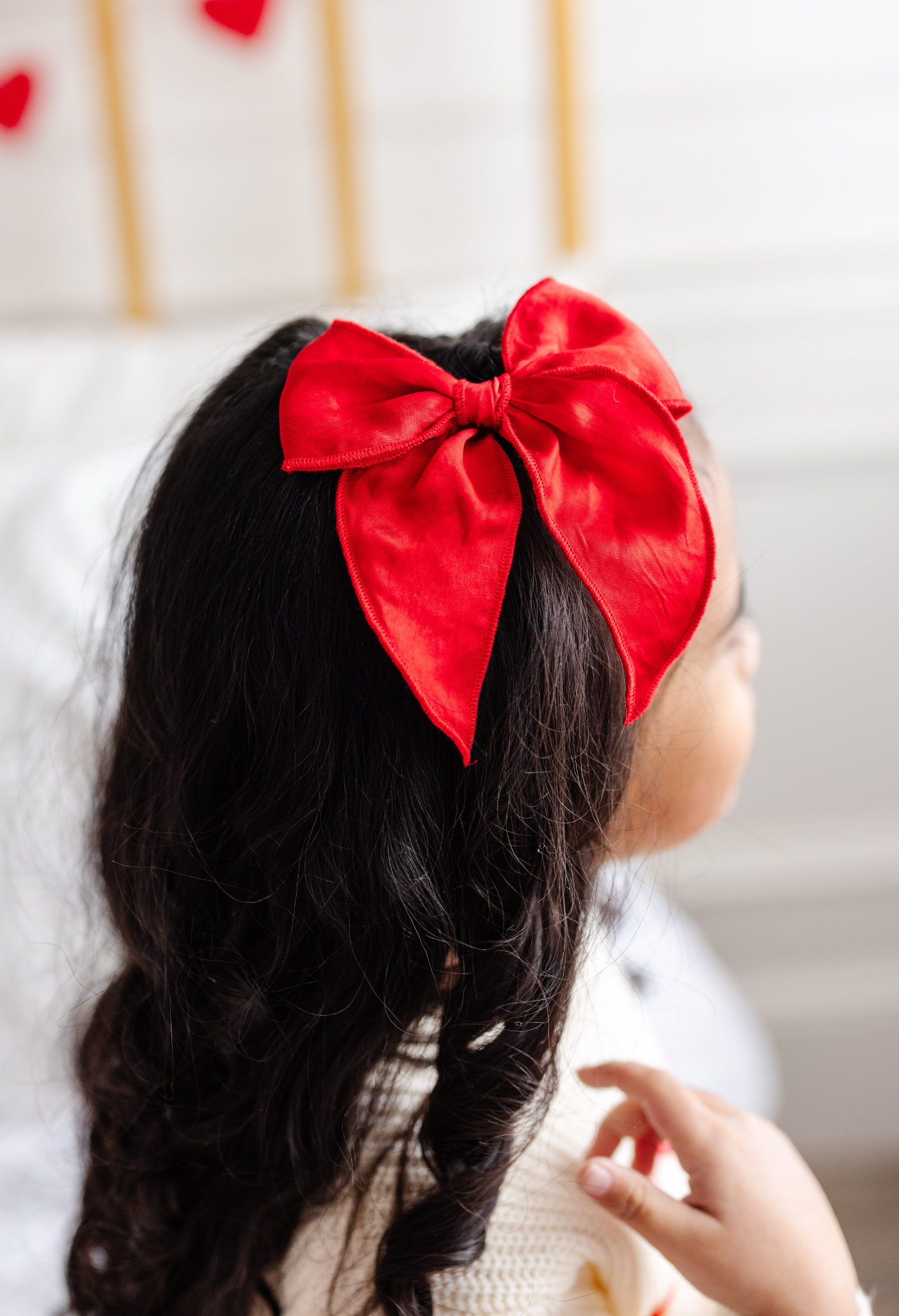 The Valentina Bow Clip Set Little Poppy Co.   