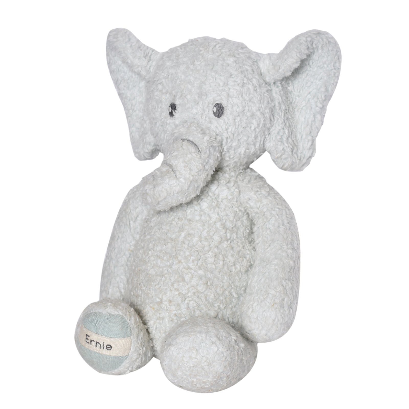 Ernie the Elephant Organic Plush Toy Tikiri Toys   