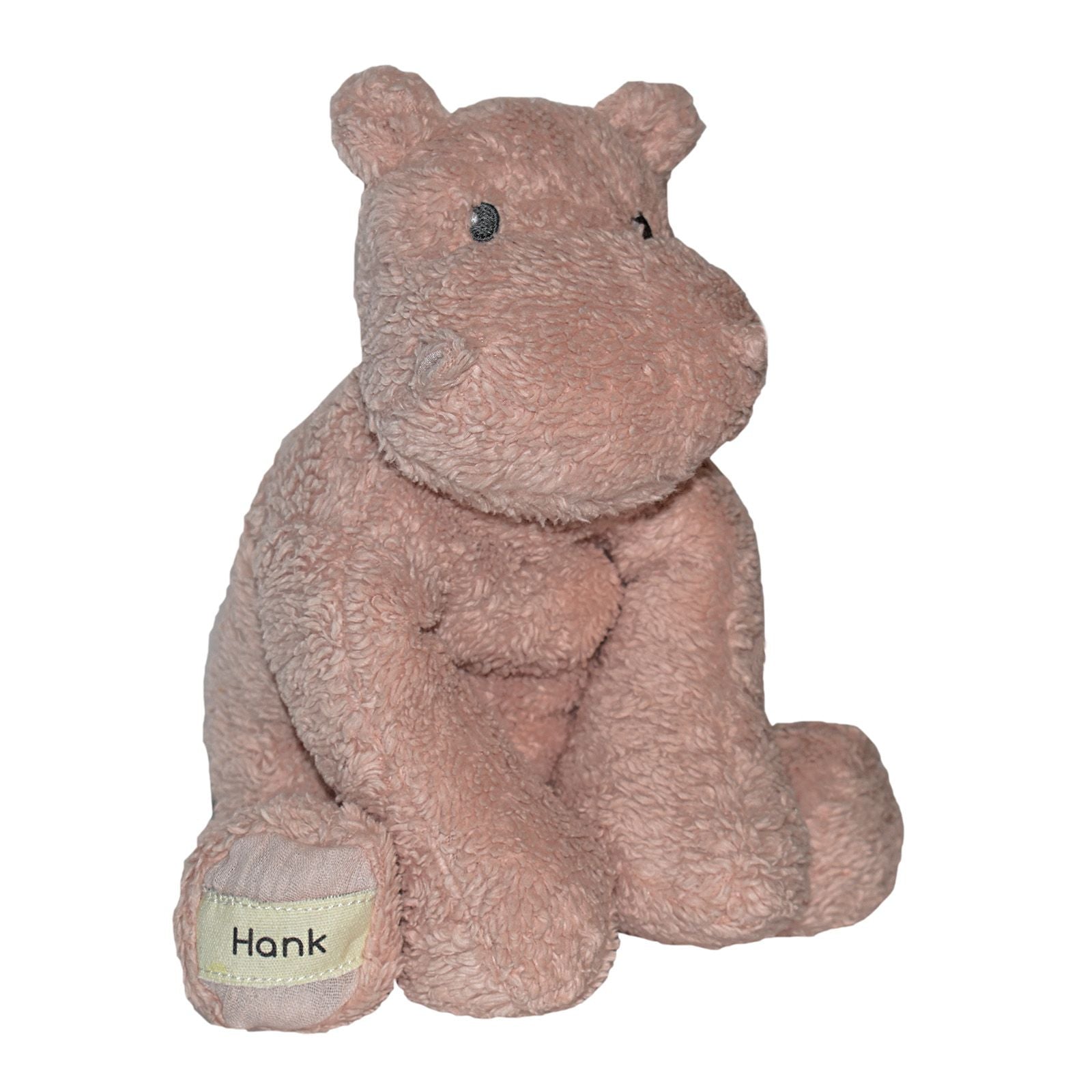 Hank the Hippo Organic Plush Toy Tikiri Toys   