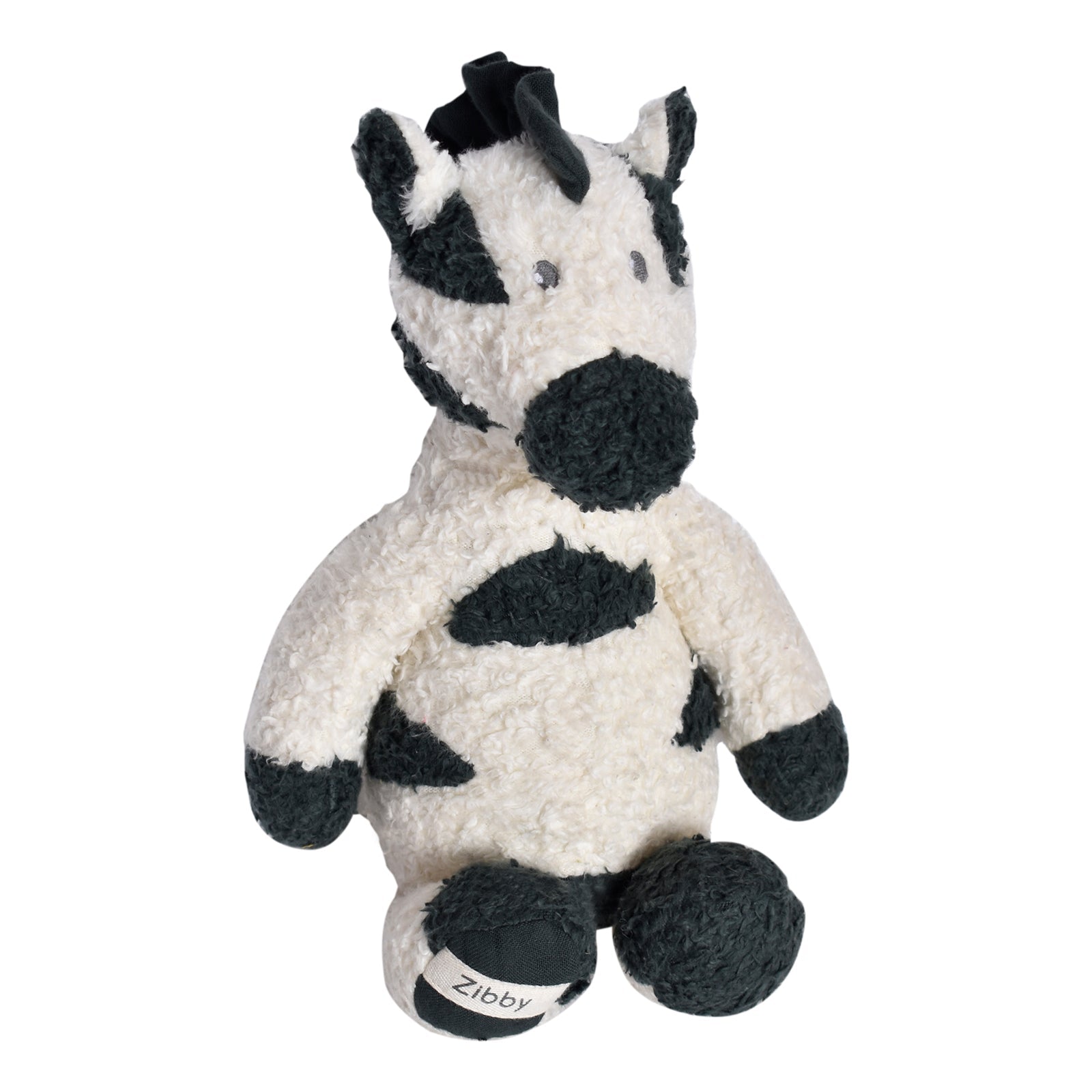 Zippy the Zebra Organic Plush Toy Tikiri Toys   